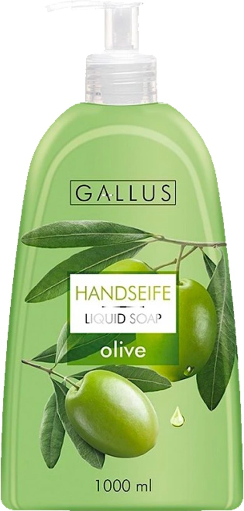 Tekuté mýdlo 1L Gallus Oliva pumpa