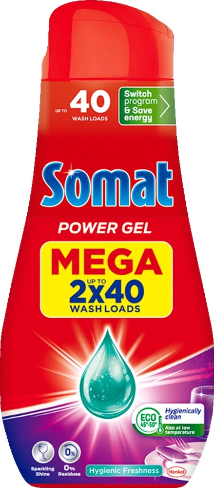 Somat do myčky gel All-in-1 80 dávek / 2x720ml
