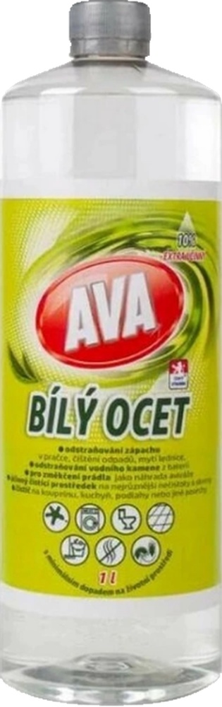 Ocet 1L  Bílý na úklid 10% 