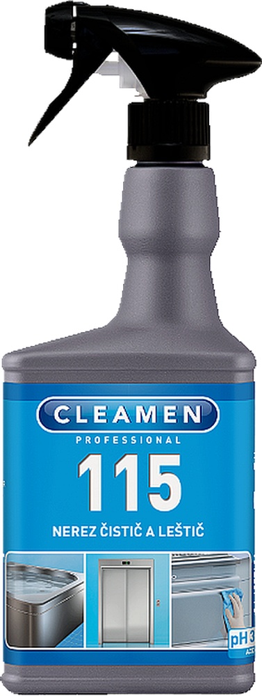 Cleamen 115 čisitč na nerez 550ml