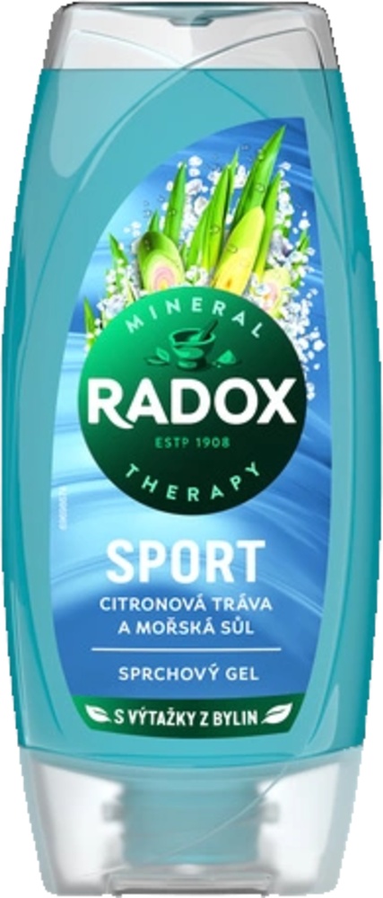 SG Radox MEN Sport mořská sůl 225ml