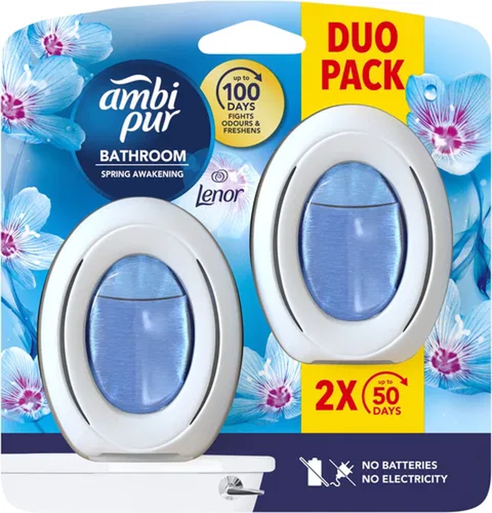 Osvěžovač Koupelnový Ambi Pur 2x7,5ml Lenor