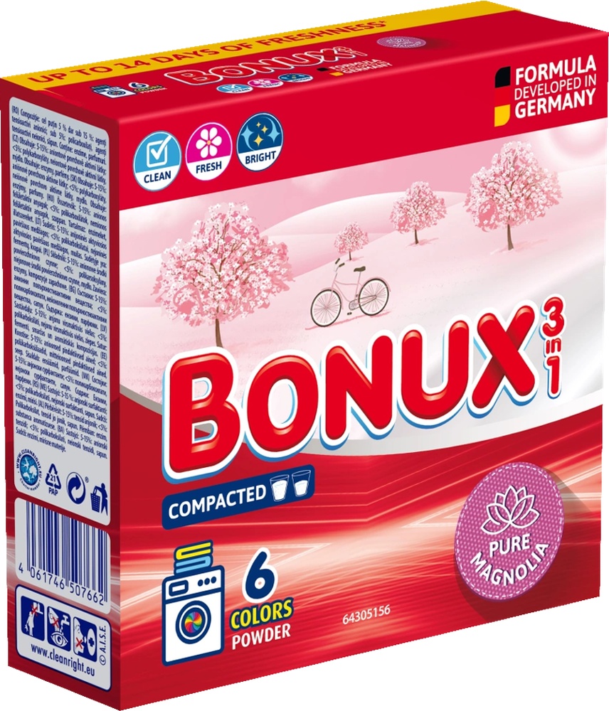 Prášek Bonux Color 6 dávky/ 390g