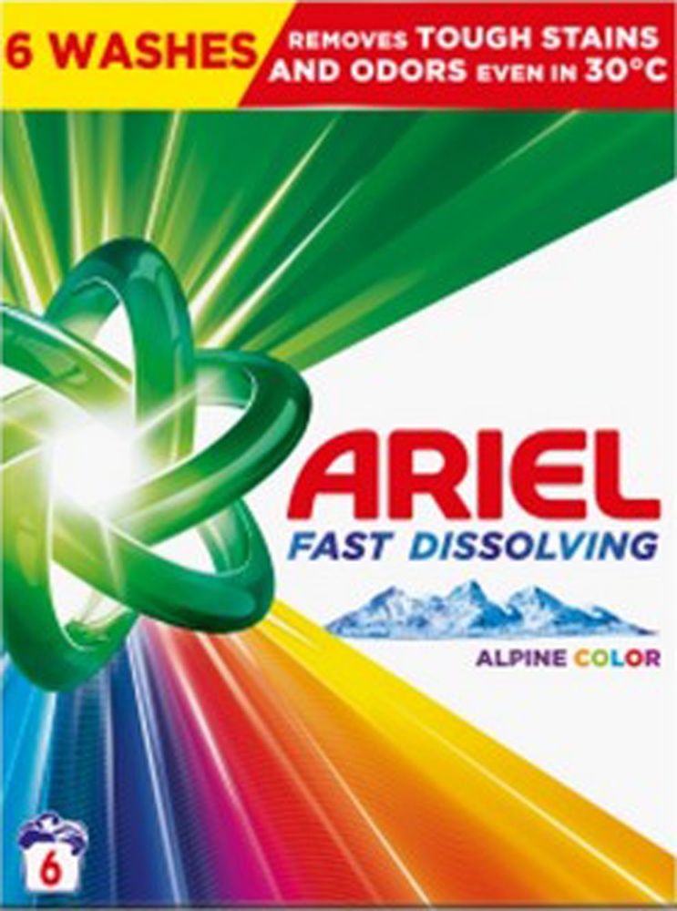 Prášek Ariel Color 6 dávek/ 330g