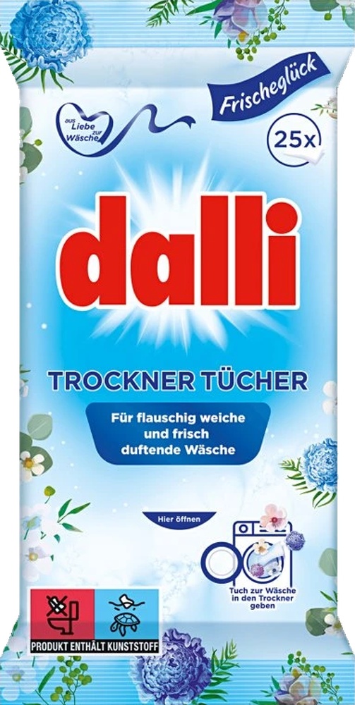 Dalli ubrousky do sušičky 25ks