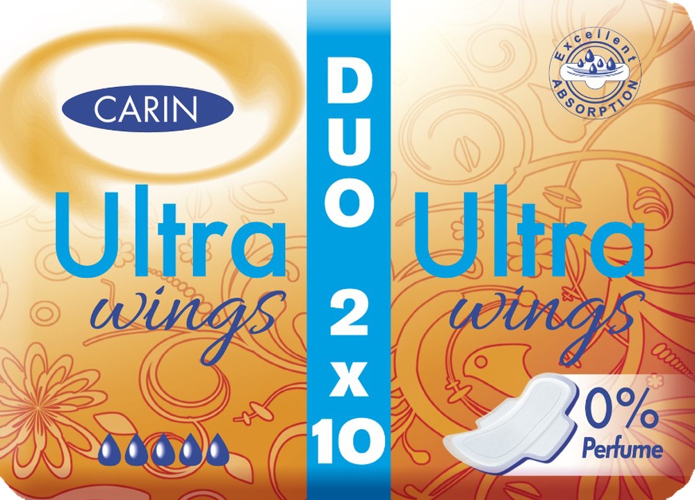 Carin Ultra wings Duo s křidélky 20ks