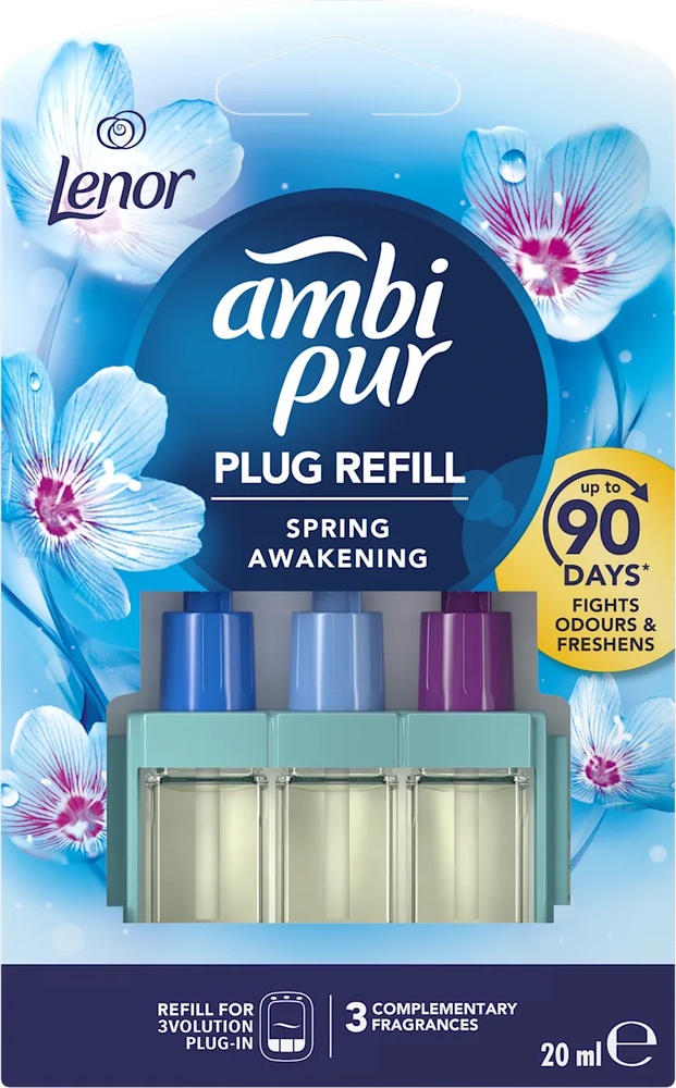 Osvěžovač elek.Ambi-pur 3vol náplň Lenor 20ml
