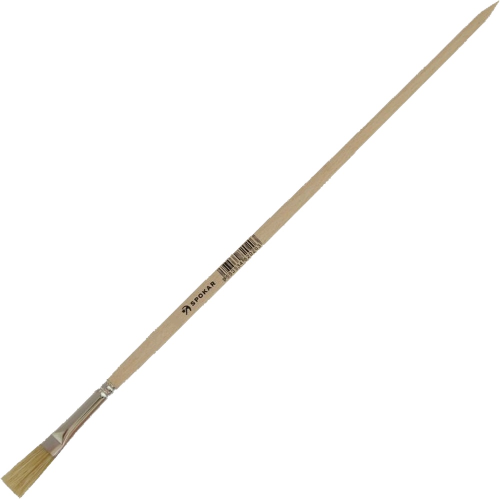 Štětec umělecký plochý nelakovaný 8231 č.6