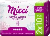 Carin/Micci vložky Ultra wings Duo s křidélky 20ks     