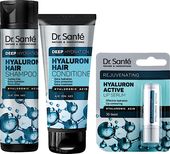 Balíček Dr.Santé Šampon+Spray na vlasy+Balzám na rty